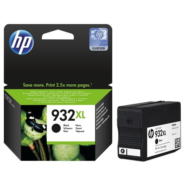 HP 932XL (CN053AE) cartucho de tinta negro XL (original) CN053AE 044146 - 1