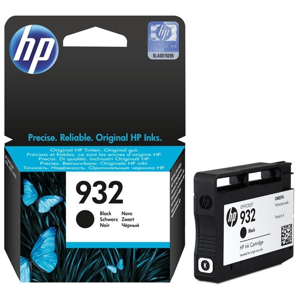 HP 932 (CN057AE) cartucho de tinta negro (original) CN057AE 044144 - 1