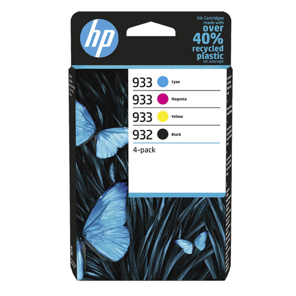HP 933/932 (6ZC71AE) multipack negro/cian/magenta/amarillo (original) 6ZC71AE 044712 - 1