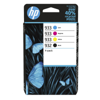 HP 933/932 (6ZC71AE) multipack negro/cian/magenta/amarillo (original) 6ZC71AE 044712