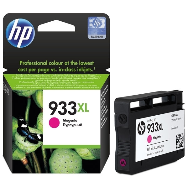 HP 933XL (CN055AE) cartucho de tinta magenta XL (original) CN055AE 044150 - 1