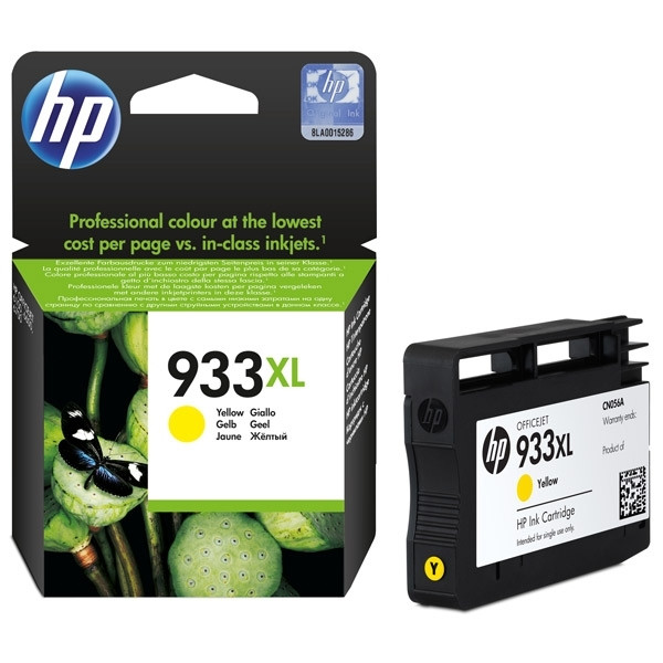 HP 933XL (CN056AE) cartucho de tinta amarillo XL (original) CN056AE 044152 - 1