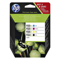 HP 934XL/HP 935XL Pack ahorro XL negro/cian/magenta/amarillo (original) X4E14AE 055274