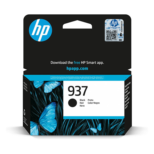 HP 937 (4S6W5NE) cartucho de tinta negra (original) 4S6W5NE 093308 - 1