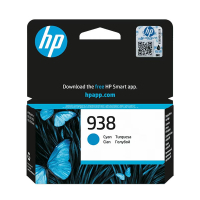 HP 938 (4S6X5PE) Cartucho de tinta cian (original) 093508