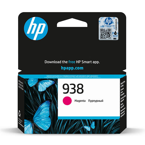 HP 938 (4S6X6PE) Cartucho de tinta magenta (original) 093510 - 1