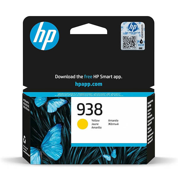 HP 938 (4S6X7PE) Cartucho de tinta amarilla (original) 093512 - 1