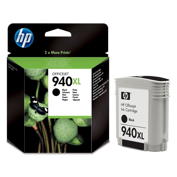 HP 940XL (C4906AE) cartucho negro XL (original) C4906AE 044002 - 1