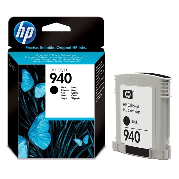 HP 940 (C4902AE) cartucho de tinta negro (original) C4902AE 044000 - 1
