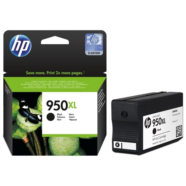 HP 950XL (CN045AE) cartucho de tinta negro XL (original) CN045AE 044134 - 1