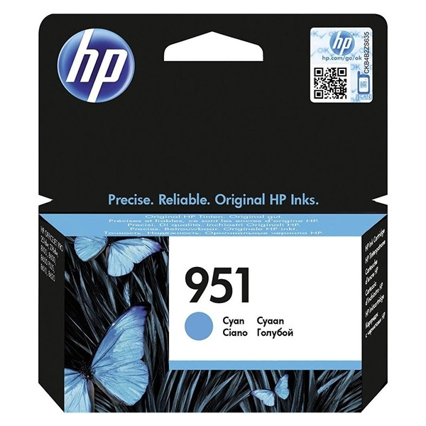 HP 951 (CN050AE) cartucho de tinta cian (original) CN050AE 044128 - 1