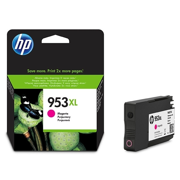 HP 953XL (F6U17AE) cartucho de tinta magenta XL (original) F6U17AE 044540 - 1