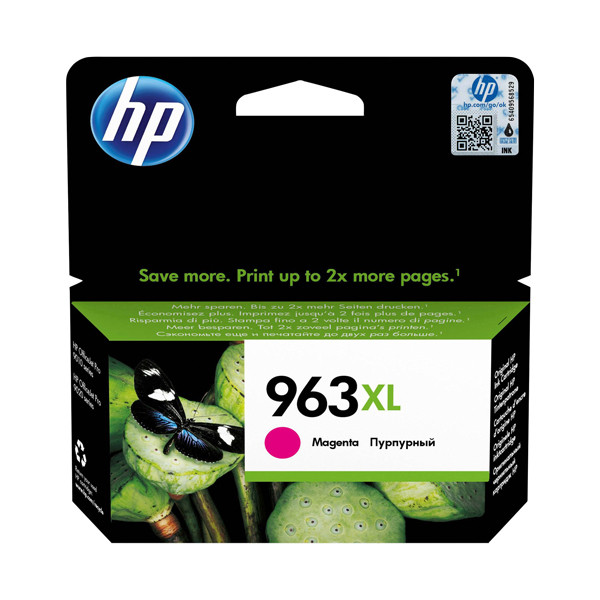 HP 963XL (3JA28AE) cartucho de tinta magenta XL (original) 3JA28AE 055386 - 1