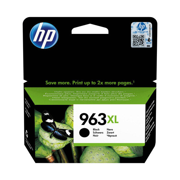 HP 963XL (3JA30AE) cartucho de tinta negro XL (original) 3JA30AE 055382 - 1