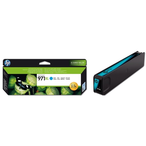 HP 971XL (CN626AE) cartucho cian XL (original) – imagen 2