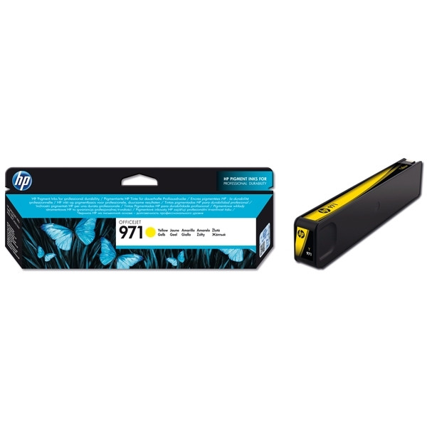 HP 971 (CN624AE) cartucho de tinta amarillo (original) CN624AE 044230 - 1