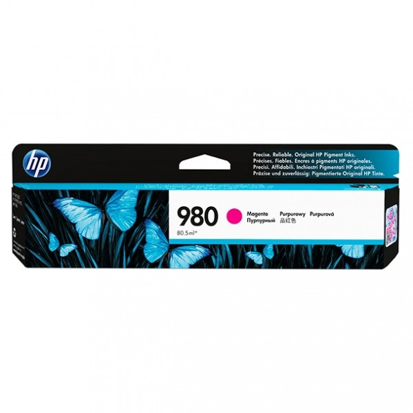 Hp 980 magenta cartucho de tinta original - d8j08a – imagen 3