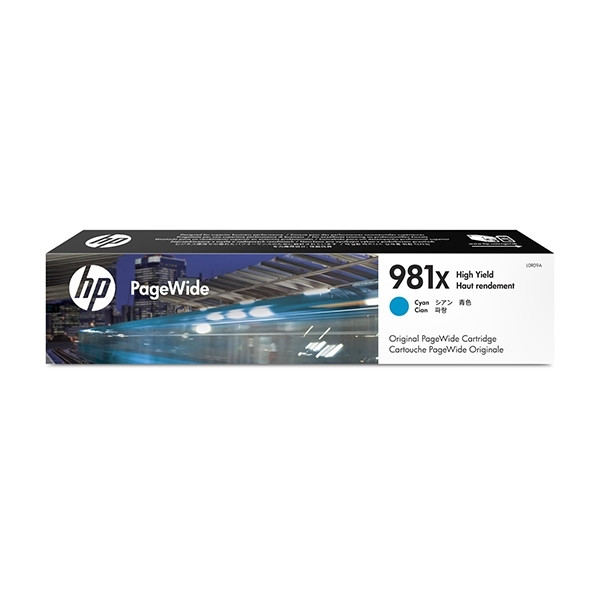 HP 981X (L0R09A) cartucho cian XL (original) L0R09A 044562 - 1