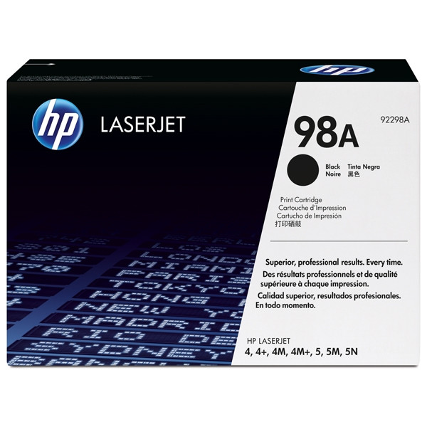 HP 98A (92298A/EP-E/TN-9000) toner negro (original) 92298A 032022 - 1