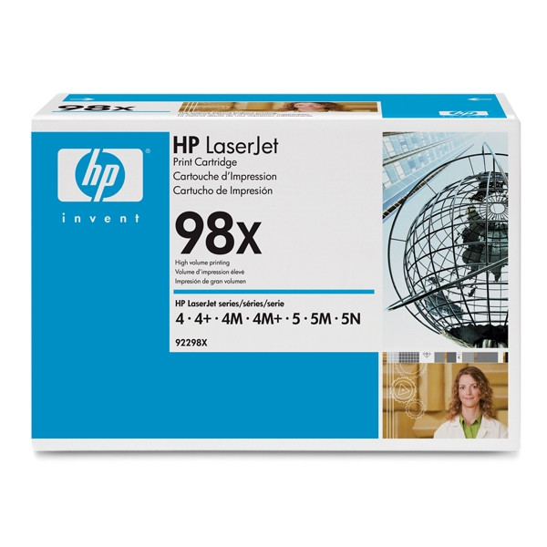 HP 98X (92298X/EP-E/TN-9000) toner negro XL (original) 92298X 032032 - 1