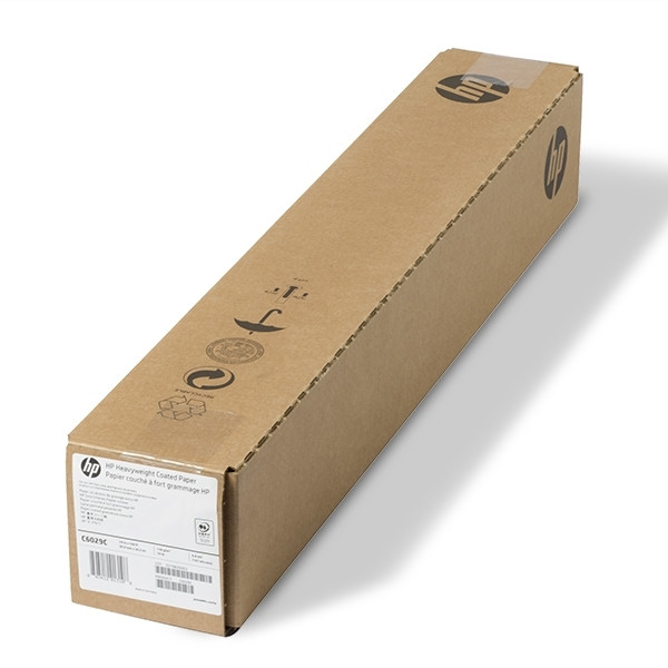 HP C6029C Heavyweight Coated rollo de papel de 610 mm x 30,5 m (131 gramos) 151044 - 1