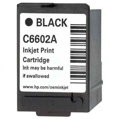 HP C6602A cartucho de tinta negro (original) C6602A 030950 - 1