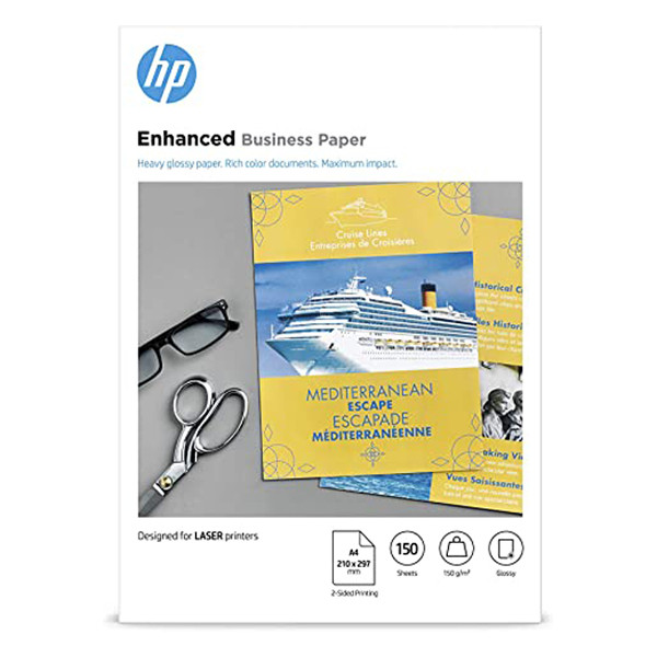 HP CG965A Professional papel fotográfico laser brillante | 150 gramos | A4 | 150 hojas
