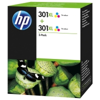 HP D8J46AE pack 2x cartucho de tinta tricolor XL (original) 044338