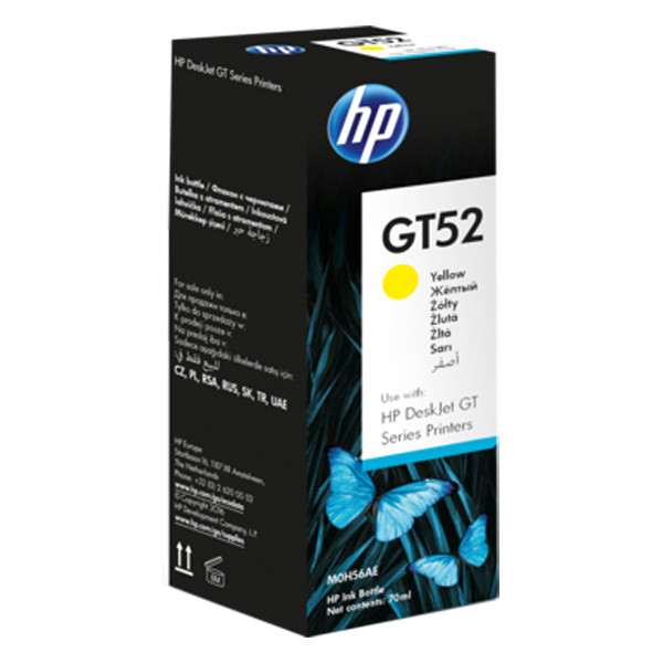 HP GT52 (M0H56AE) botella de tinta amarilla (original) M0H56AE 030694 - 1