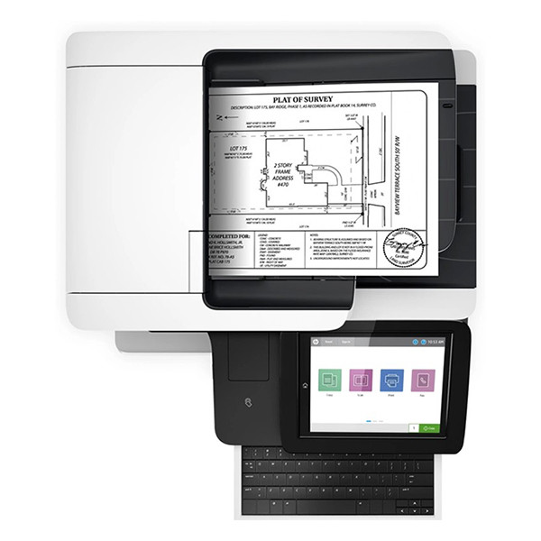 HP LaserJet Enterprise Flow MFP M528z impresora laser all-in-one monocromo con wifi (4 in 1) 896064 - 4