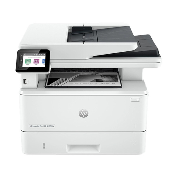 HP LaserJet Pro MFP 4102fdw Impresora láser monocromo A4 con WiFi (4 en 1) 2Z624FB19 841339 - 1