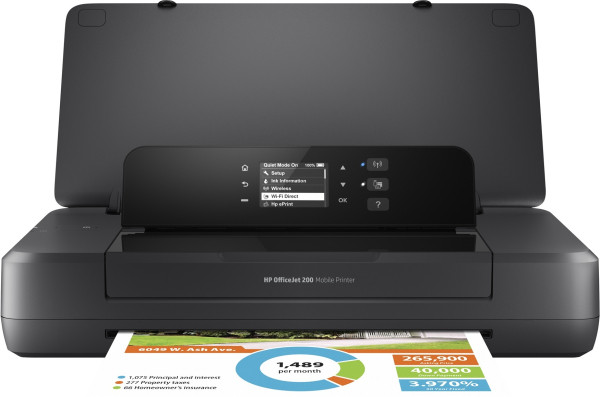 HP OfficeJet 200 impresora portatil con WiFi CZ993AABH CZ993ABHC 841192 - 4