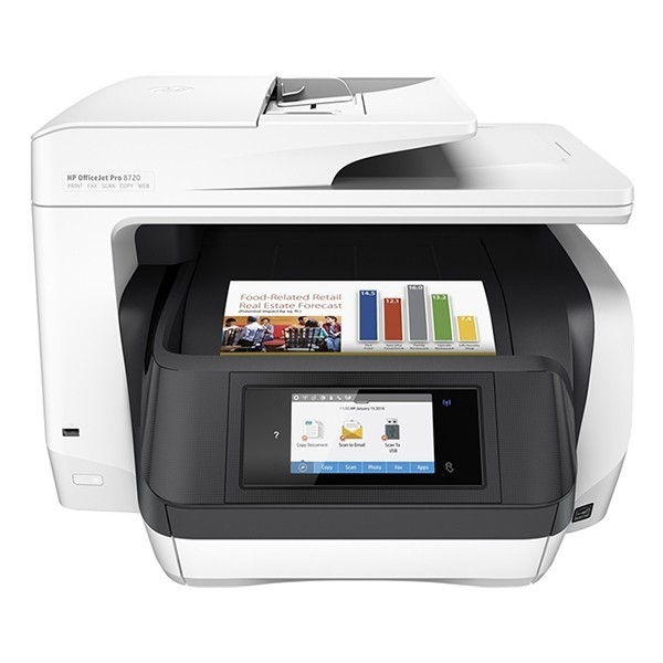 HP OfficeJet Pro 8720 all-in-one impresora de inyeccion de tinta con wifi (4 en 1) D9L19A 841128 - 1
