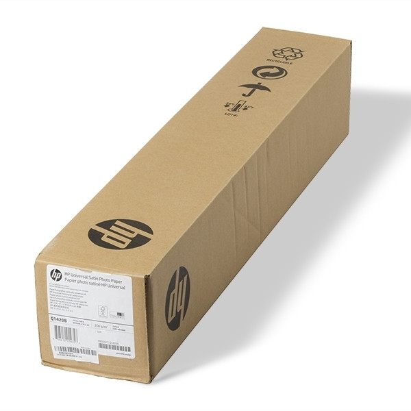 HP Q1420A / Q1420B Universal rollo de papel fotográfico semibrillante | 610 mm x 30,5 m | 190 g/m²