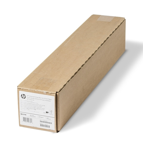 HP Q6579A Universal Instant Dry rollo de papel fotográfico semibrillante | 610 mm x 30,5 m | 200 g/m² 151074 - 1