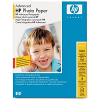 HP Q8696A Advanced papel fotográfico brillante sin margen | 250 gramos | 13 x 18 cm | 25 hojas Q8696A 064870