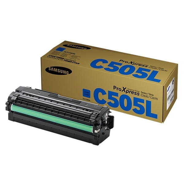 HP SU035A toner cian XL (antes Samsung CLT-C505L) (original) SU035A 092804 - 1