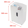 HSM Shredstar X12Pro destructora de papel en microtrituraciones 402849 - 2