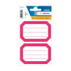 Herma 5712 Etiquetas para libros 82 x 55 mm blancas/rojas (12 etiquetas) 230935 - 1