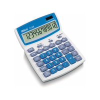 IBICO Calculadora 212X banco/azul 427230