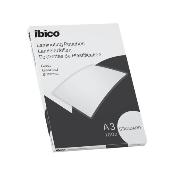 IBICO fundas plastificadoras A3 2x125 micras (100 unidades) 427193 - 1