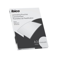 IBICO fundas plastificadoras A3 2x125 micras (100 unidades) 427193