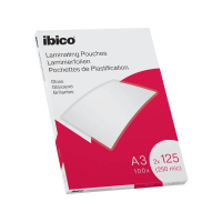 IBICO fundas plastificadoras A3 2x125 micras (100 unidades) 427198