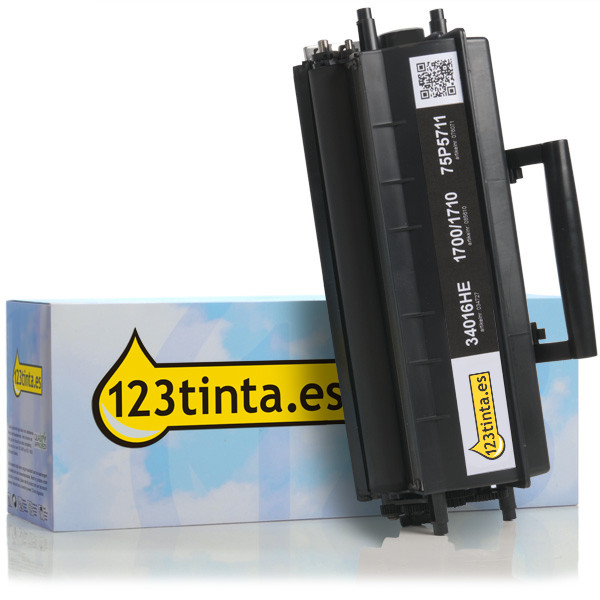 IBM 75P5711 toner negro XL (marca 123tinta) 75P5711C 076071 - 1