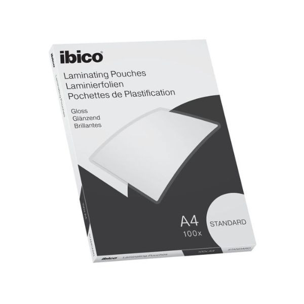 Fundas plastificadoras IBICO A4 2x125 micras estándar (100 unidades) 427192 - 1
