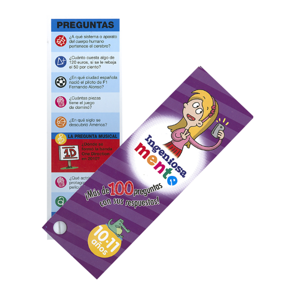 Ingeniosamente 10-11 años cuento de preguntas 426779 - 2