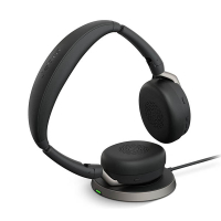 Jabra Evolve2 65 Flex Link380c MS Auriculares inalámbricos estéreo con estación de carga 401078