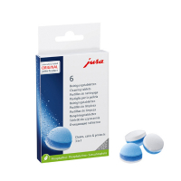 Pastillas de limpieza Jura 3 en 1 para cafeteras (6 uds.) SJU00019