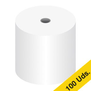 Kangaro rollo de papel para calculadora 57 × 70 × 12 mm blanco | 100 unidades 205440 - 1