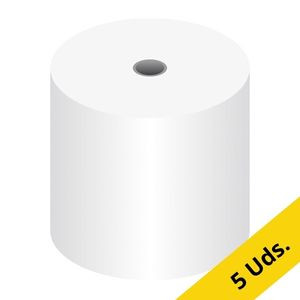 Kangaro rollo de papel para calculadora 57 × 70 × 12 mm blanco | 5 unidades 205388 - 1